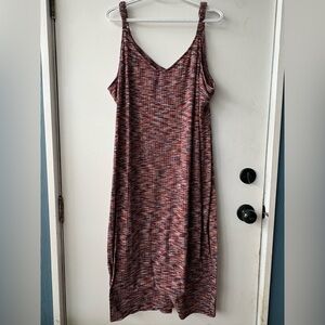 Torrid Multicolor Sleeveless Midi Dress